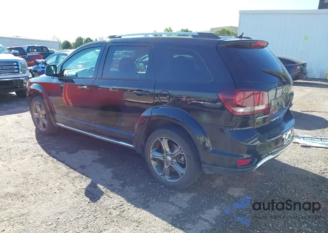 2017 Dodge Journey Crossroad Plus из США, поврежденный, VIN 3C4PDCGG3HT535975